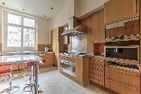 modern kitchen of Saint Germain des Prés - Luxembourg Guynemer luxury apartment