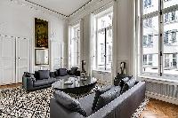 a 3-bedroom Paris luxury apartment with a traditional Parisian style