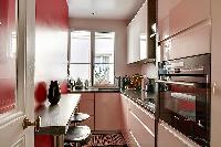 awesome kitchen of Passy - Trocadero I luxury apartment