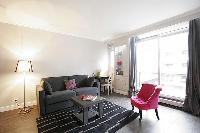 awesome parlor with balcony at Trocadero - Sablons luxury apartment