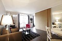 nice interiors of Trocadero - Sablons luxury apartment