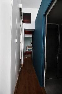 hallway in a 2-bedroom Paris luxury apartment