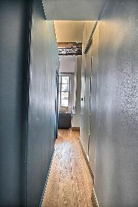 hallway in a 2-bedroom Paris luxury apartment