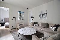 luminous 2-bedroom Paris luxury apartment overlook the courtyard with double-glazed windows making i