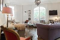 charming 3-bedroom Paris luxury apartment with a large living area