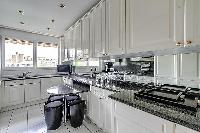 cool modern kitchen in Trocadéro - Poincaré 3 Bedrooms II luxury apartment