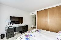 large TV in Trocadéro - Poincaré 3 Bedrooms II luxury apartment