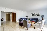 awesome sitting room of Trocadéro - Poincaré 3 Bedrooms II luxury apartment