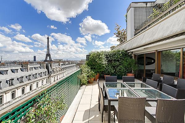 Trocadero - Poincaré 2 bedrooms with AC