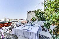 amazing balcony of Saint Germain des Prés - Penthouse View luxury apartment