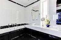 clean interiors of Saint Germain des Prés - Penthouse View luxury apartment