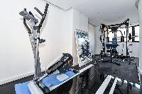 awesome gym room and fitness hub in Trocadero - Mandel 4 bedrooms luxury apartment