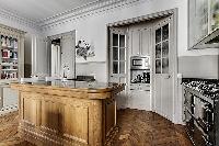 delightful kitchen of Notre Dame - Lemoine luxury apartment