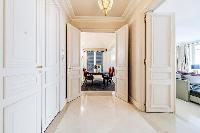 contemporary stylish spacious  3-bedroom 2-bathroom Paris luxury apartment