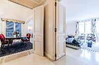 contemporary stylish spacious  3-bedroom 2-bathroom Paris luxury apartment