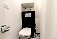 toilet in a 2-bedroom Paris luxury apartment