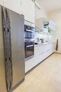 cool modern kitchen of Cannes - Carnot luxury apartment