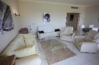 perky living room of Cannes - Les Dunes luxury apartment