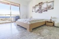 awesome view from a bedroom of Cannes - Soleil luxury apartment