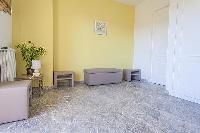 warm custard walls of Cannes - Soleil luxury apartment