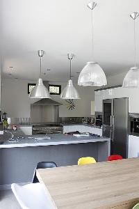 cool pendant lamps in Cannes - Les Moufflets luxury apartment
