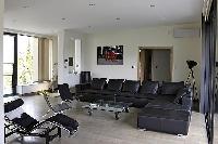 large and awesome living room of Cannes - Les Moufflets luxury apartment