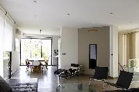 cool open-plan living room of Cannes - Les Moufflets luxury apartment