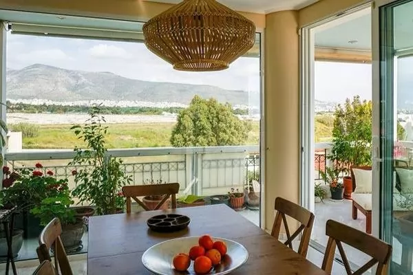 incredible view from Athens - Blue Glyfada Penthouse luxury apartment