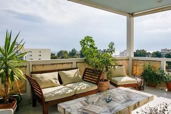 fantastic deck of Athens - Blue Glyfada Penthouse luxury apartment