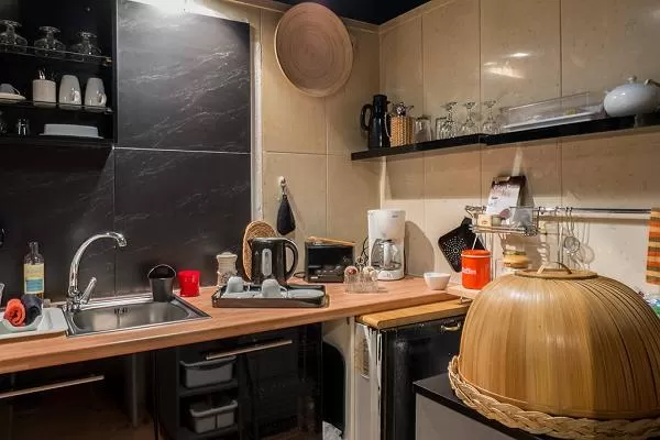 delightful kitchen of Athens - Grand Kolonaki luxury apartment