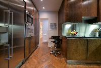 modern well-equiped kitchen in a 5-bedroom paris luxury apartment