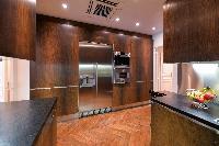 modern well-equiped kitchen in a 5-bedroom paris luxury apartment