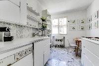cool kitchen of Champs Elysées - Bassano 2 Bedrooms luxury apartment