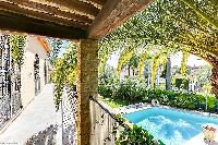 cool pool area of Cannes - Palm Spring Villa luxury apartment