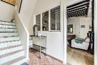 stairs in a 4-bedroom Paris luxury apartment