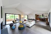amazing open living room of Corsica - Pinarellu luxury apartment