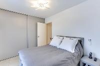 elegant bedroom of Cannes Apartment Isola Bella luxury apartment