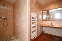 blushing bathroom interiors of Corsica - Villa Daria luxury apartment