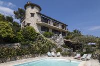 majestic exterior of Cannes Villa Les Orangers luxury apartment